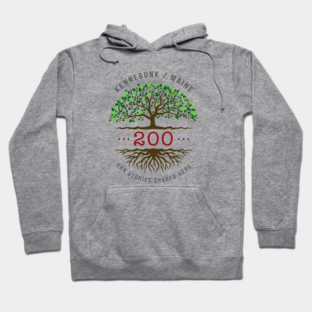 Kennebunk's Bicentennial Celebration Hoodie by Brick Store Museum